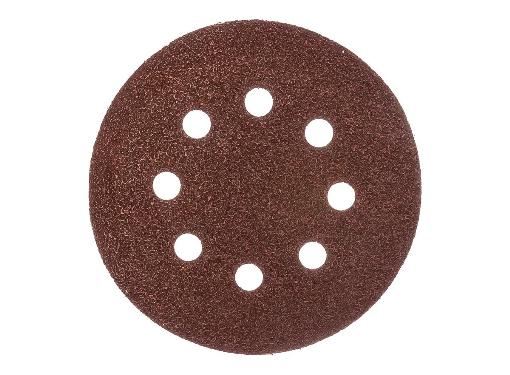 Изображение товара Круг шлифовальный БИБЕР 125 мм P40 8 отверстий с Velcro