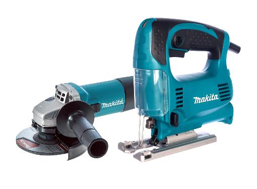 Изображение товара Набор MAKITA: Лобзик 4329 и УГШ 9558HN для стройки и ремонта