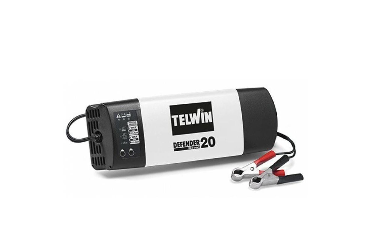 Зарядное устройство TELWIN DEFENDER 20 BOOST 12V/24V (807600) купить в  Перми по доступной цене: характеристики и фото