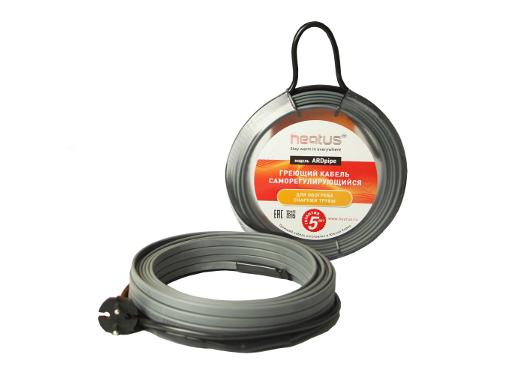 Изображение товара Греющий кабель HEATUS ARDpipe-16 112Вт 7м для труб