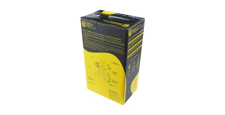 Краскопульт пневматический BERGER «БЛАУ» HP 1.4 мм нижний бачок BG1361