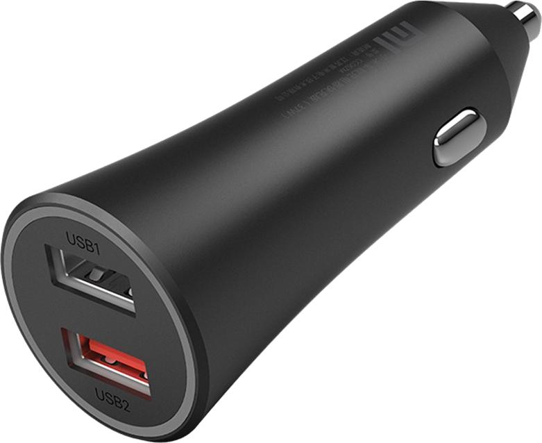 фото Устройство зарядное автомобильное xiaomi mi 37w dual-port car charger cc06zm (gds4147gl)