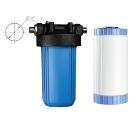 Набор БАРЬЕР Корпус фильтра ПРОФИ ВВ Big Blue 10 G1 (Н460Р01) +Сменный картридж ПРОФИ BB 10 Смягчение