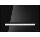 Кнопка CERSANIT PILOT черная глянцевая стекло (P-BU-PIL/Blg/Gl)