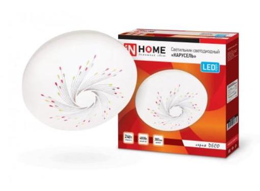 Изображение товара Светильник светодиодный IN HOME DECO Карусель модель Даймонд 24Вт IP 40