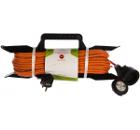 Изображение товара Удлинитель силовой ЭРА UFx-1-2x1.0-20m-IP44 ПВС 2х1, 20м (Б0043040)