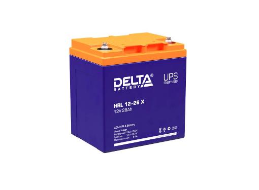 Изображение товара Аккумуляторная батарея DELTA HRL 12-26 Х, 12 В, 28 Ач AGM, VRLA