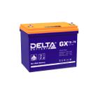 Изображение товара Аккумулятор DELTA GX 12-75 гелевый свинцово-кислотный 75 Ач 12 В