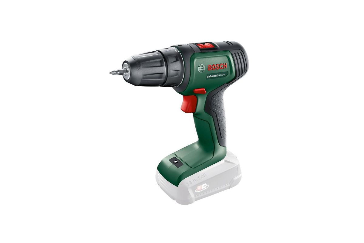 Дрель-шуруповерт BOSCH UniversalDrill 18V без АКБ и ЗУ (06039D4000) купить  в Уфе по доступной цене: характеристики и фото