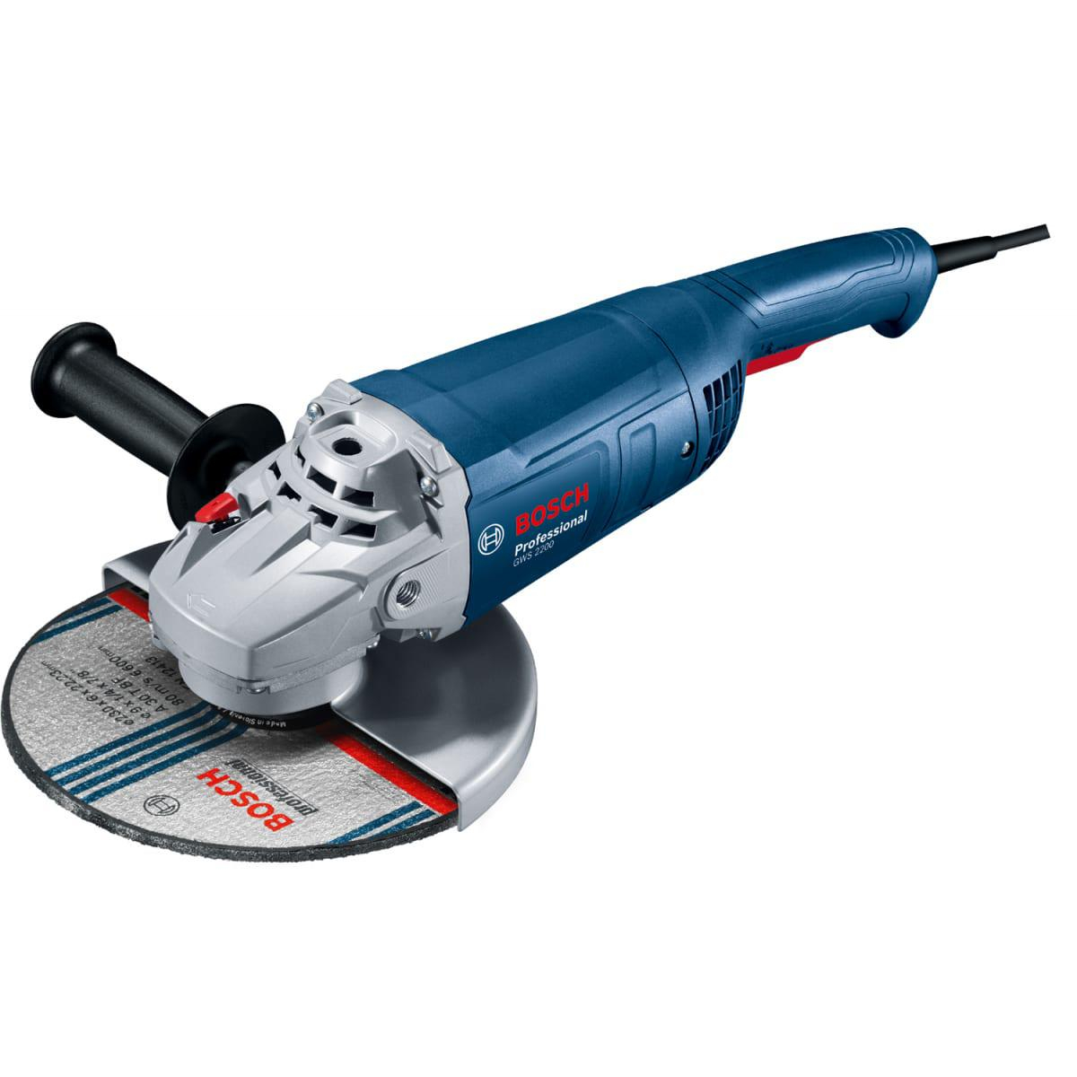 УШМ (болгарка) Bosch GWS 2200-230 RSP (06018C1320) - цена, видео, фото и  инструкция - купить в Москве, СПб и РФ