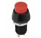 Выключатель DUWI красная 2 контакта 250В 1А ВКЛ-ВЫКЛ (PBS-11А)