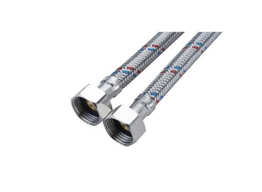 Изображение товара Гибкая водопроводная подводка SLAVA 1/2''х800мм внутренняя-внутренняя