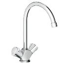 Изображение товара Смеситель для кухни GROHE Costa L 31831001 с поворотным изливом и хромированной поверхностью