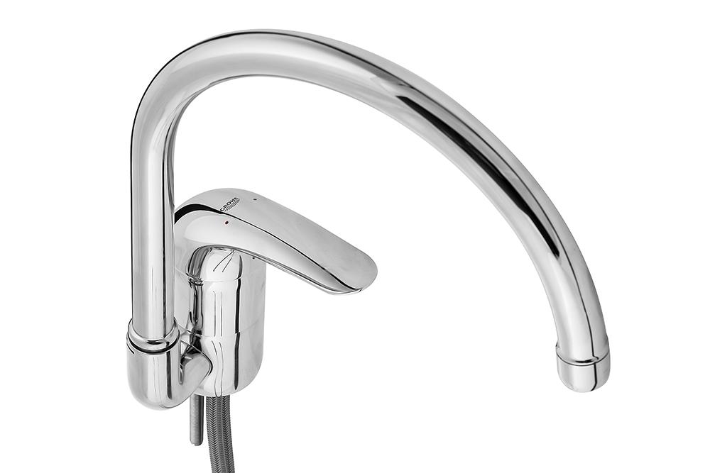 фото Смеситель однорычажный grohe euroeco 32752000