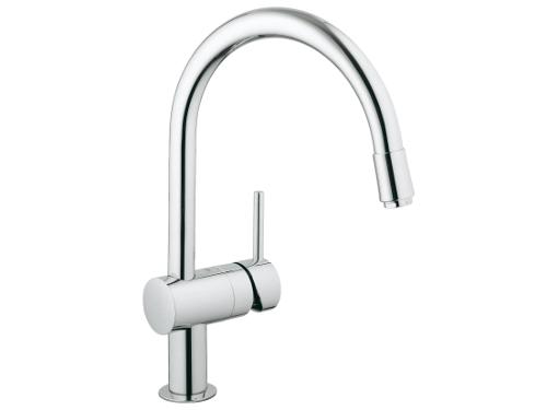 Изображение товара Смеситель для кухни GROHE Minta с выдвижной лейкой хром
