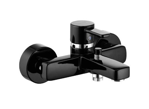 Изображение товара Смеситель KLUDI ZENTA 386708675 для ванны и душа черный/хром