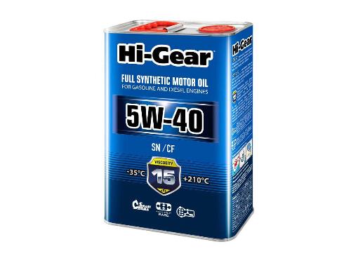   Hi-Gear HG0544 5W-40 SN/CF