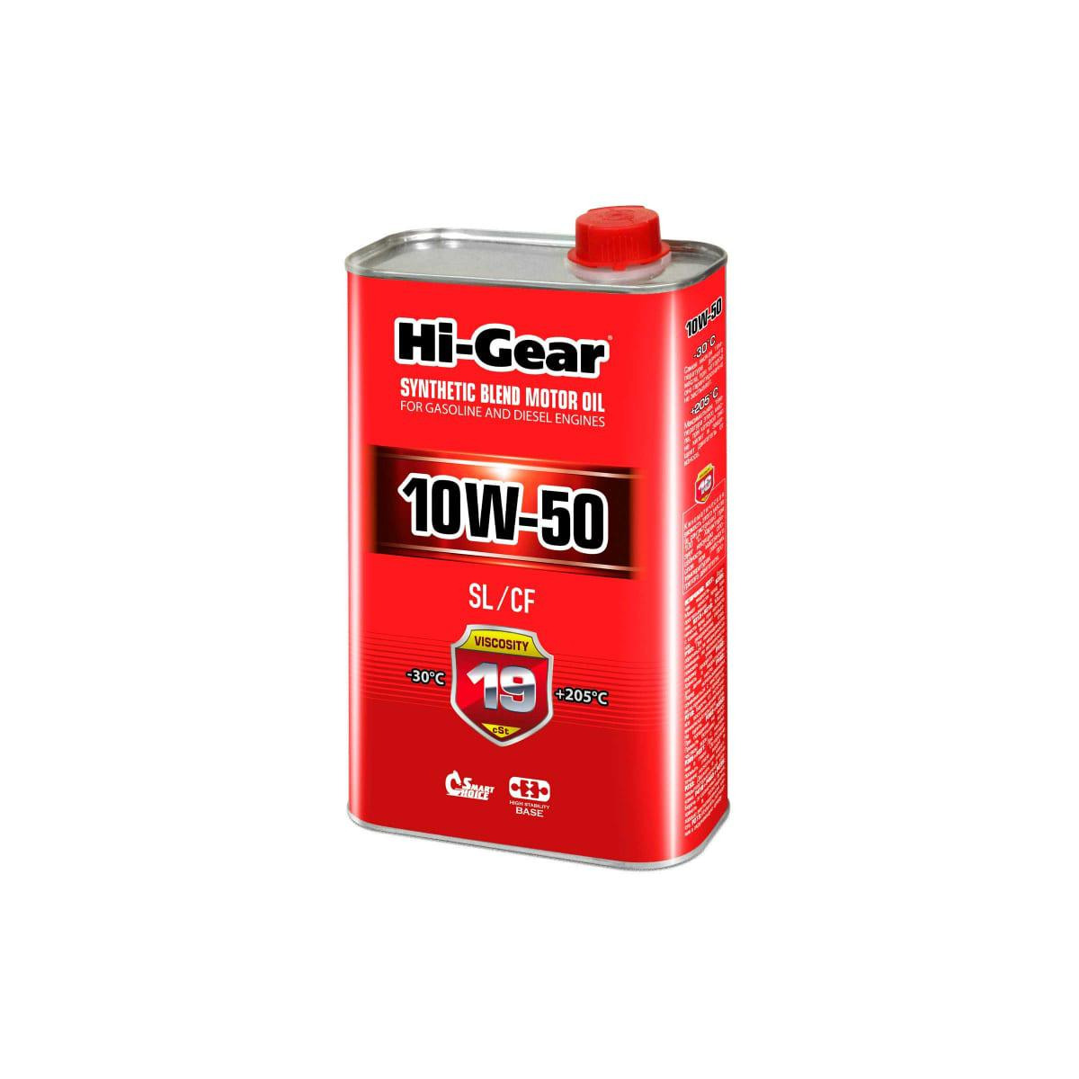 Масло моторное Hi-Gear HG1150 10W-50 SL/CF купить в Уфе по доступной цене:  характеристики и фото