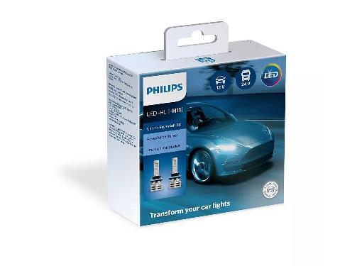 Изображение товара Светодиодная лампа PHILIPS H11 12/24V 6500K 24W с CANbus Ultinon Essential LED