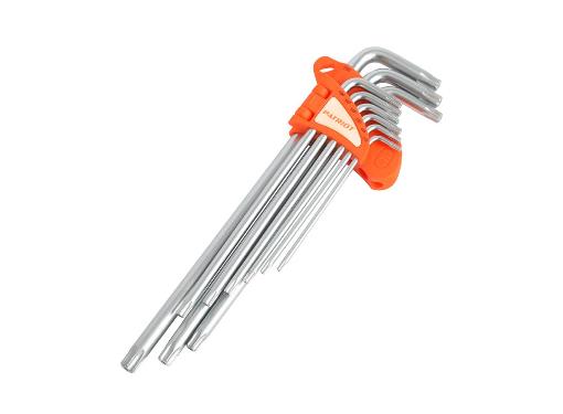 Изображение товара Набор ключей PATRIOT SKТ-9EL TORX 9 шт экстра длинные CrV