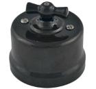 Изображение товара Выключатель поворотный Bironi B1-202-23 2-кл. IP20 черный с открытым монтажом Изображение товара Выключатель поворотный Bironi B1-202-23 2-кл. IP20 черный с открытым монтажом