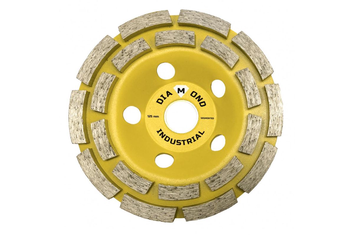 Чашка шлифовальная Diamond Industrial Ф125х22мм (DIDCH125S Segmented  Concrete) купить в Перми по доступной цене: характеристики и фото