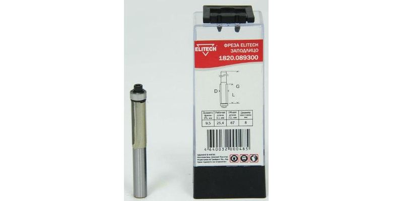 ����� ELITECH �9,5�� S 8�� I 25,4�� (1820.089300)