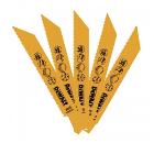 Изображение товара Полотно для сабельной пилы DEWALT DT2348-QZ 152 мм 5 шт универсальное