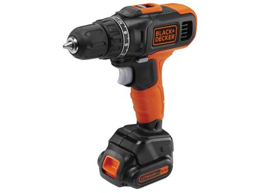 Дрель аккумуляторная BLACK & DECKER BCD7122CK-RU