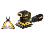 Набор DEWALT Вибрационная шлифмашина DCW200N-XJ без акк. и з.у +Мультитул MT16 (DWHT71843)