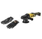 Набор DEWALT Эксцентриковая машина DCM848N-XJ без акк. и з.у +Перчатки 5828 PROMO