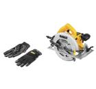 Набор DEWALT Пила циркулярная DWE575 +Перчатки 5828 PROMO