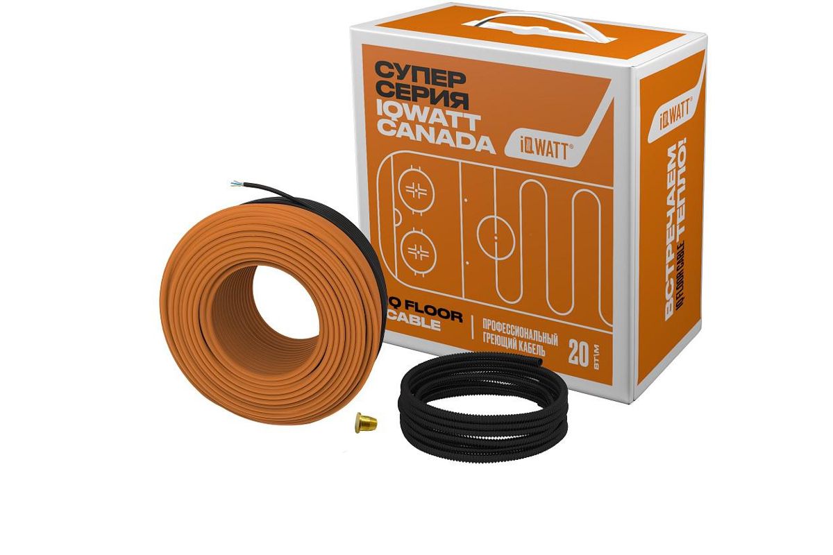 Теплый пол IQWATT IQ Floor Cable-25 купить в Магадане по доступной цене:  характеристики и фото