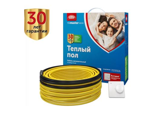 Изображение товара Комплект теплого пола НАЦИОНАЛЬНЫЙ КОМФОРТ Мастер с терморегулятором БНК 525-43,0