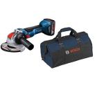 Набор BOSCH Сумка 1619BZ0100 +УШМ (болгарка) GWX 18V-10 (06017B0102) X-LOCK 2x 5.0Ач