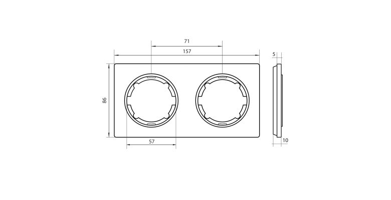 ����� ONEKEYELECTRO Garda 2E52201302 2 �����, �����