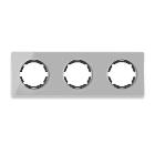 Рамка ONEKEYELECTRO Garda 2E52301302 3 поста, серый