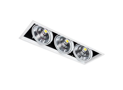 Изображение товара Встраиваемый светильник ARTE LAMP MERGA A8450PL-3WH с LED патронами 75 Вт