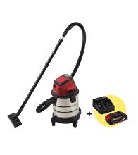 EINHELL Пылесос PXC TC-VC 18/20 Li S-Solo (2347130) без акк. и з.у +Комплект PXC Starter Kit (4512097): АКБ и ЗУ