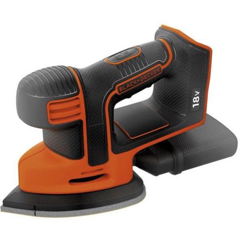 Аккумуляторная вибрационная шлифовальная машина black decker bdcds18n xj
