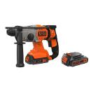 Набор BLACK & DECKER Перфоратор BCD900M1K +Аккумулятор 18В 1.5Ач Li-Ion (BL1518-XJ)