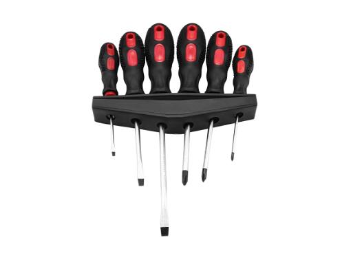 Изображение товара Набор отверток DEKO 065-0601 с эргономичными рукоятками (6 предметов)