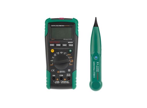 Изображение товара Цифровой мультиметр MASTECH MS8236 автоматический с тестером телефонных линий и кабелей
