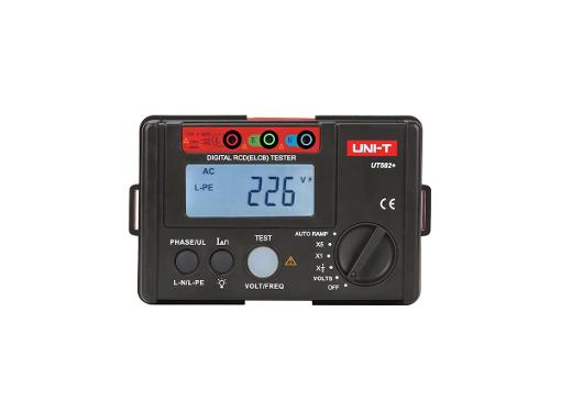 Изображение товара Цифровой тестер УЗО UNI-T UT582+ для проверки защиты и работы УЗО