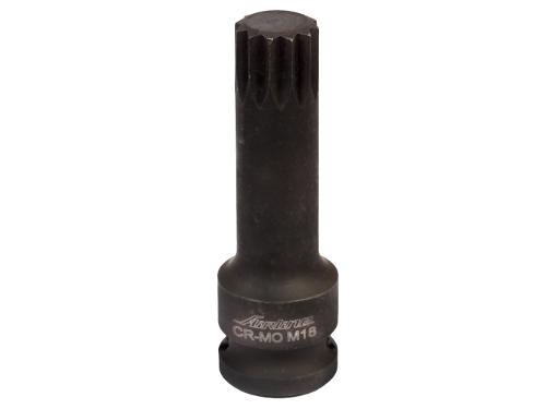 Изображение товара Головка ударная торцевая AIRLINE М18 1/2'' SPLINE из 42CrMo