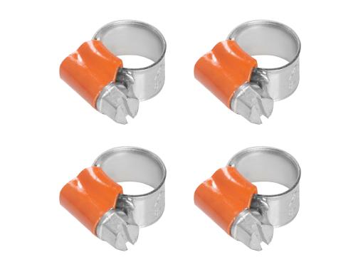 Изображение товара Хомут червячный AIRLINE 8-12 мм усиленный комплект 4 шт.