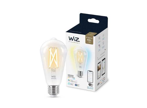 Изображение товара Умная лампа WIZ Wi-Fi BLE 60W ST64 E27 927-65 CL 1PF/6 (929003018601)