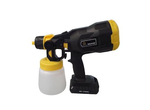 Изображение товара Краскопульт SCHTAER S633B-18 аккумуляторный 120Вт 18В с соплом 1.8 мм