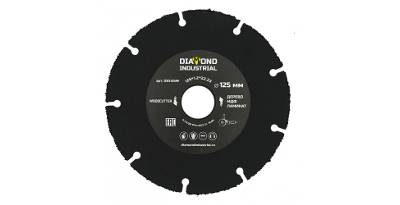 Диск пильный для УШМ Diamond Industrial DID125W Ф125х22,2мм по дереву
