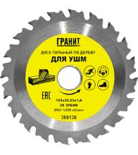 ГРАНИТ. Ф125х22,23мм 20зуб. (300130)